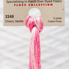 Weeks Dye Works Overdyed Floss - 2248 Cherry Vanilla