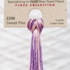 Weeks Dye Works Overdyed Floss - 2296 Sweet Pea