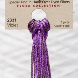 Weeks Dye Works Overdyed Floss - 2331 Violet