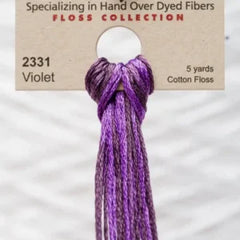 Weeks Dye Works Overdyed Floss - 2331 Violet