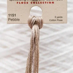 Weeks Dye Works Overdyed Floss - 1151 Pebble