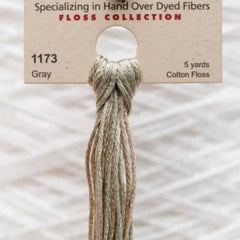 Weeks Dye Works Overdyed Floss - 1173 Gray Brown Gray