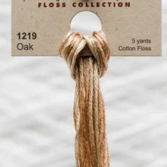Weeks Dye Works Overdyed Floss - 1219 Oak