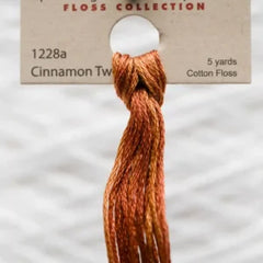 Weeks Dye Works Overdyed Floss - 1228a Cinnamon Twist