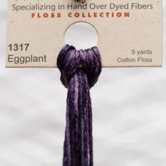 Weeks Dye Works Overdyed Floss - 1317 Eggplant