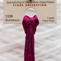 Weeks Dye Works Overdyed Floss - 1339 Bordeaux