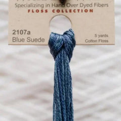 Weeks Dye Works Overdyed Floss - 2107a Blue Suede