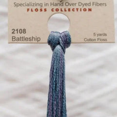 Weeks Dye Works Overdyed Floss - 2108 Battleship