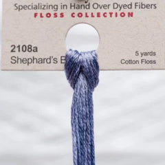Weeks Dye Works Overdyed Floss - 2108a Shepard's Blue