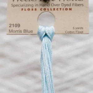 Weeks Dye Works Overdyed Floss - 2109 Morris Blue