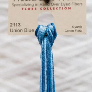 Weeks Dye Works Overdyed Floss - 2113 Union Blue
