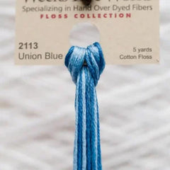 Weeks Dye Works Overdyed Floss - 2113 Union Blue