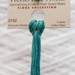 Weeks Dye Works Overdyed Floss - 2152 Kentucky Bluegrass