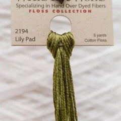 Weeks Dye Works Overdyed Floss - 2194 Lily Pad