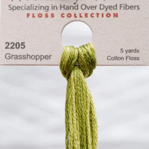 Weeks Dye Works Overdyed Floss - 2205 Grasshopper