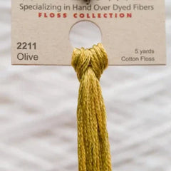 Weeks Dye Works Overdyed Floss - 2211 Olive