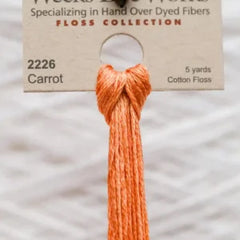 Weeks Dye Works Overdyed Floss - 2226 Carrot