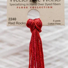 Weeks Dye Works Overdyed Floss - 2240 Red Rocks