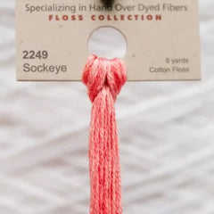 Weeks Dye Works Overdyed Floss - 2249 Sockeye