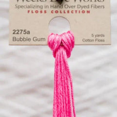 Weeks Dye Works Overdyed Floss - 2275a Bubble Gum