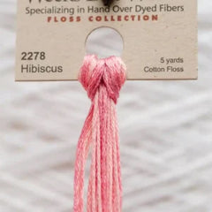 Weeks Dye Works Overdyed Floss - 2278 Hibiscus