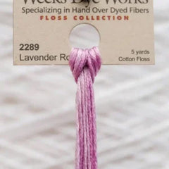 Weeks Dye Works Overdyed Floss - 2289 Lavender Rose