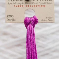 Weeks Dye Works Overdyed Floss - 2293 Dahlia