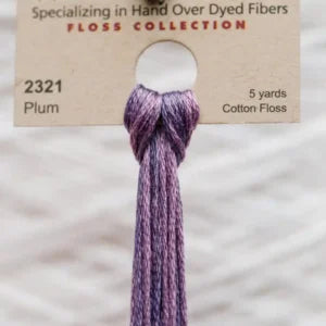 Weeks Dye Works Overdyed Floss - 2321 Plum