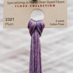 Weeks Dye Works Overdyed Floss - 2321 Plum