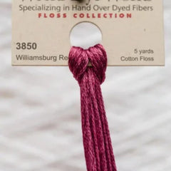 Weeks Dye Works Overdyed Floss - 3850 Williamsburg Red