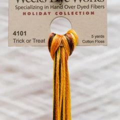 Weeks Dye Works Overdyed Floss - 4101 Trick or Treat
