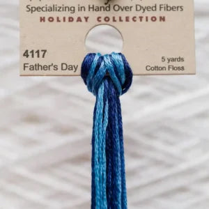 Weeks Dye Works Overdyed Floss - 4117 Father's Day