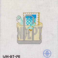 Wheelhaus Needlepoint Stitch Club Boat Tote Needlepoint Canvas