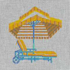 Wheelhaus Needlepoint Sunny Dayz Needlepoint Canvas