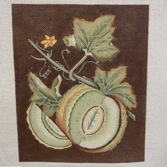 Melissa Shirley Designs White Melon by Melissa Shirley Needlepoint Canvas