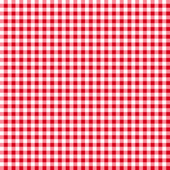 Wilmington Prints Essentials Red and White Gingham Cotton Fabric