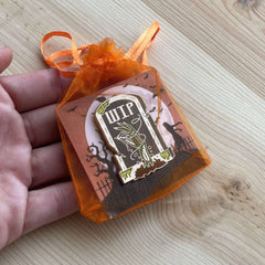 Stitchonomy Gravestone WIP Needle Minder