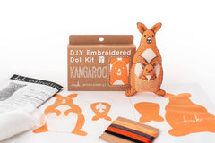 Kiriki Press Kangaroo Doll Embroidery Kit