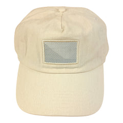 Abby Stone Designs Self Finishing Hat - Cream
