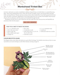 3D Botanical Embroidery & Stumpwork