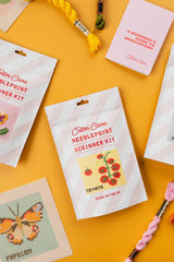 Cotton Clara Craft Kits & Supplies - Tomato Needlepoint Kit - Beginner Craft Kit