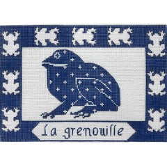 Alice Peterson Co. Le Grenouille (The Frog) Needlepoint Canvas