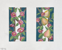 Alice Peterson Co. Quince Trellis Eyeglass Case Needlepoint Canvas