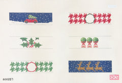 Ann Kaye Studio Christmas Napkin Rings Needlepoint Canvas