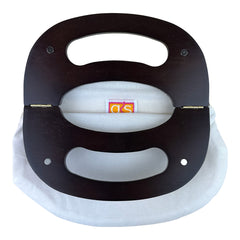 Ann Kaye Studio Classic Wooden Bermuda Bag Handles Base