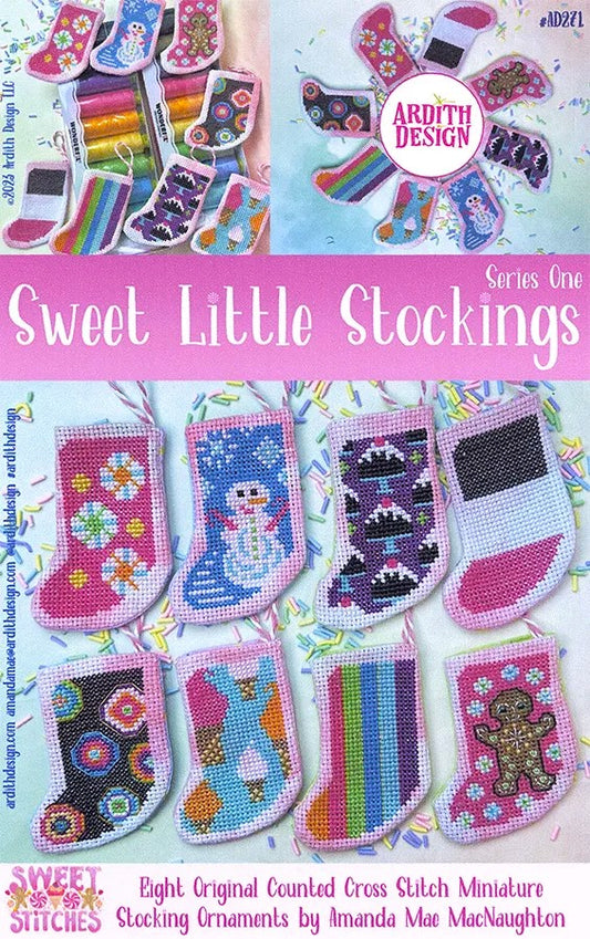 Ardith Design Sweet Little Stockings Cross Stitch Pattern