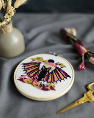 Innocent Bones The Vampire Bat Cross Stitch Kit