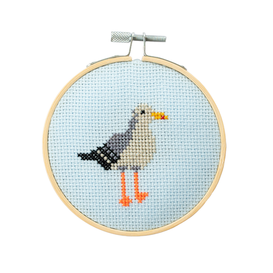Cotton Clara Seagull Cross Stitch Kit