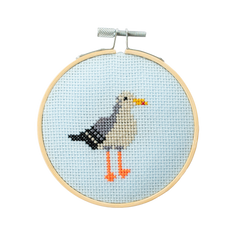 Cotton Clara Seagull Cross Stitch Kit