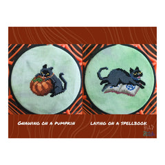 BAD Stitch Inappropriate Cats Cross Stitch Pattern